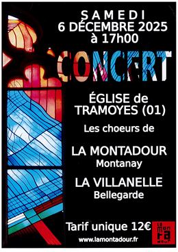 Concert par les choeurs La Montadour et La Villanelle - choeur La Montadour