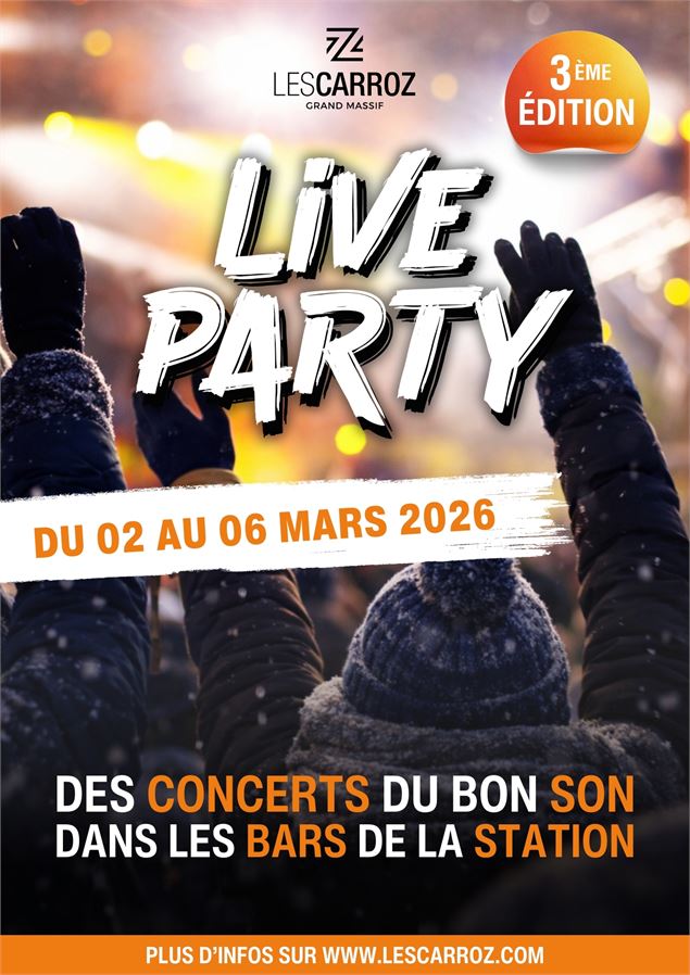 Les Carroz Live Party_Les Carroz-d'Arâches