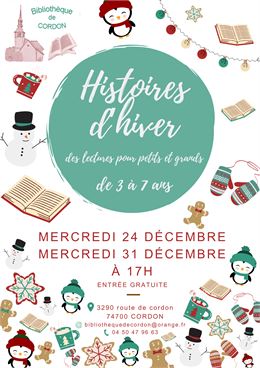 Contes pour les Petits: Histoires d'hiver_Cordon - Bibliothèque