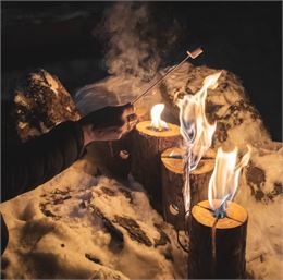 Chamallow grillé au feu de bois - G.Lavila - OTHMV