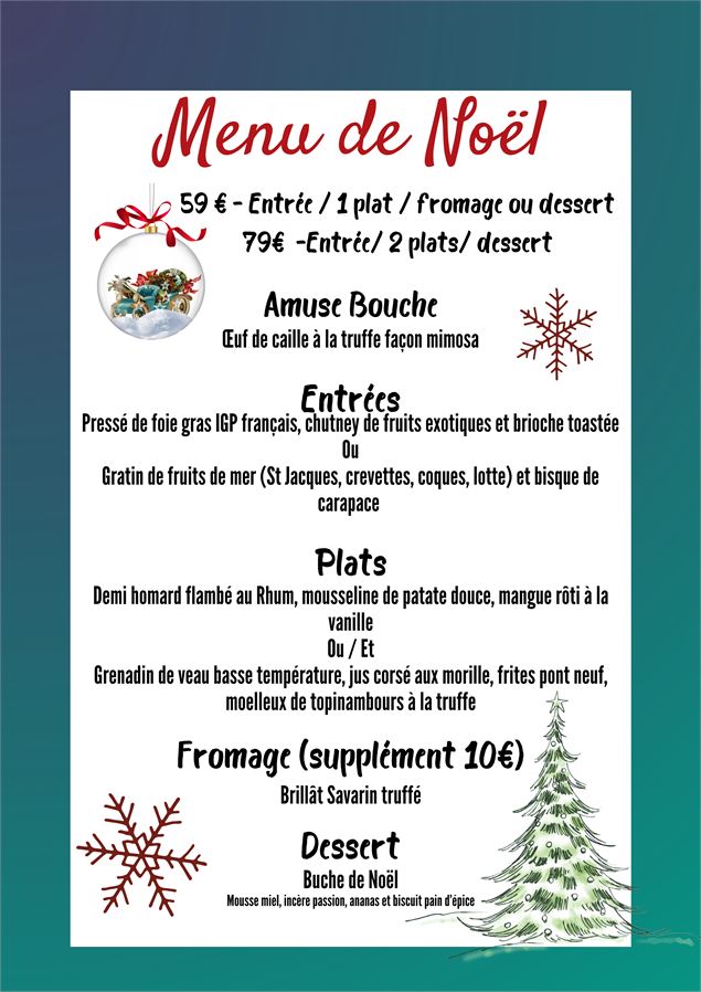 Menu de Noël - pdf