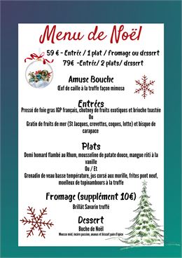 Menu de Noël - pdf