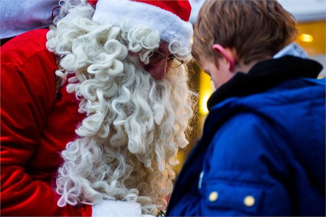 Rencontre avec le Père Noël_Combloux