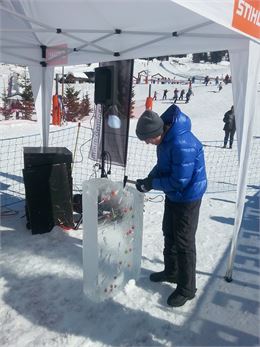 Atelier sculpture sur glace_Praz-sur-Arly