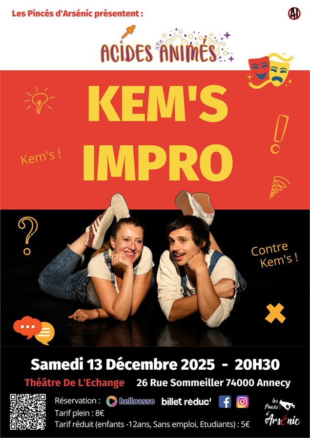 Théâtre : Kem's Impro_Annecy
