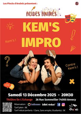 Théâtre : Kem's Impro_Annecy
