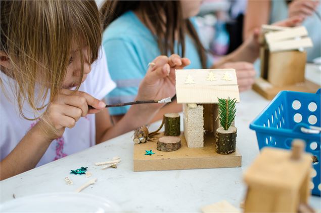 Atelier création chalet en bois