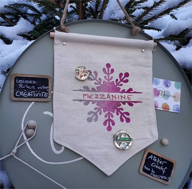 Atelier fanions à médailles