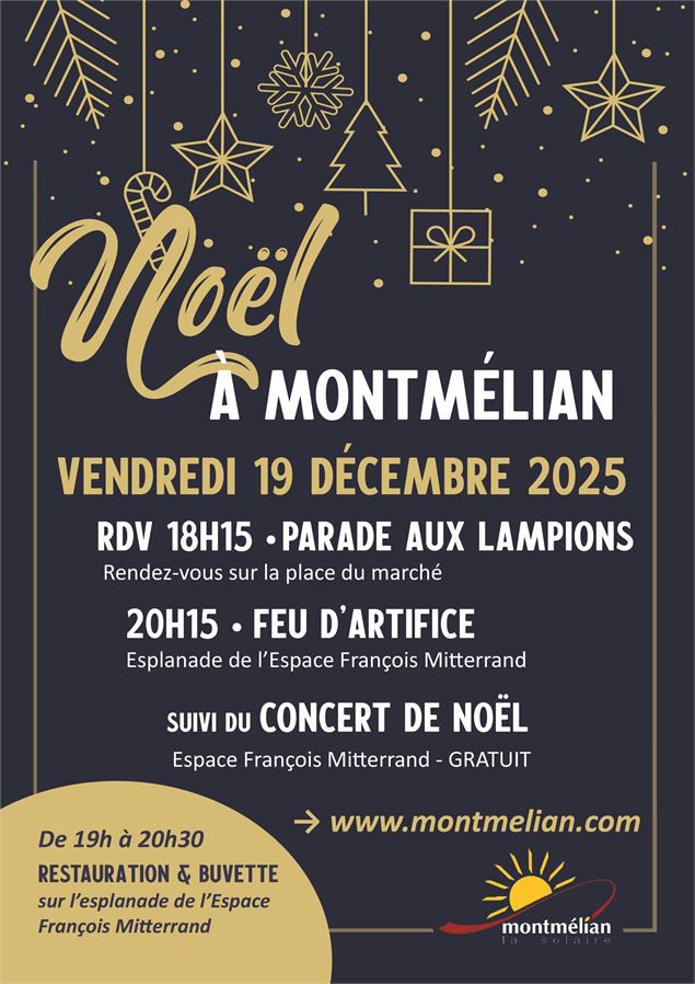 Parade et feux d'artifice de Noël_Montmélian - Ville de Montmélian