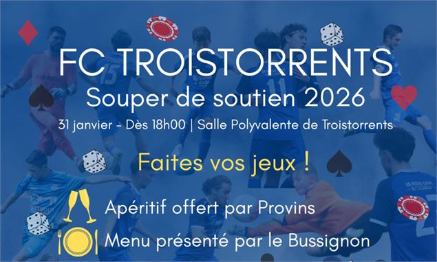 Souper de soutien | FC Troistorrents_Troistorrents