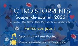 Souper de soutien | FC Troistorrents_Troistorrents