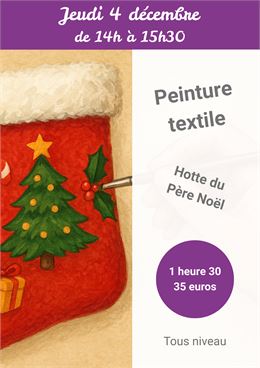 Atelier Peinture textile - l'Atelier café Créatif