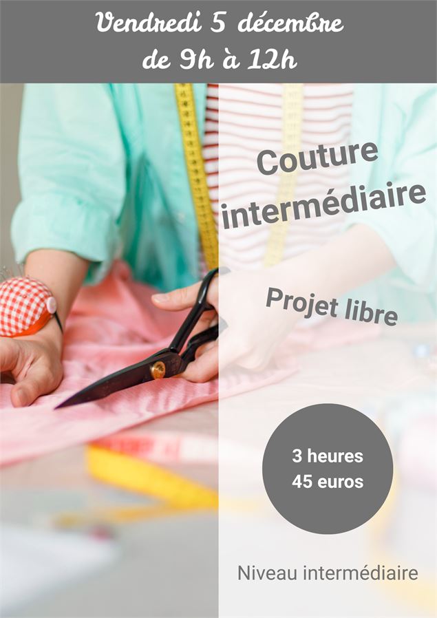 Atelier Couture - l'Atelier café Créatif