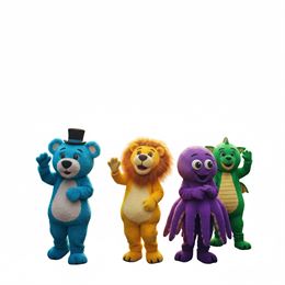 Des mascottes animent la ville_Moûtiers - Cœur de Tarentaise Tourisme