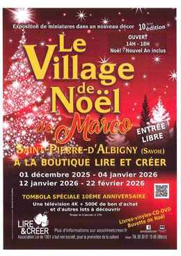 Le village de Noël de Marco_Saint-Pierre-d'Albigny