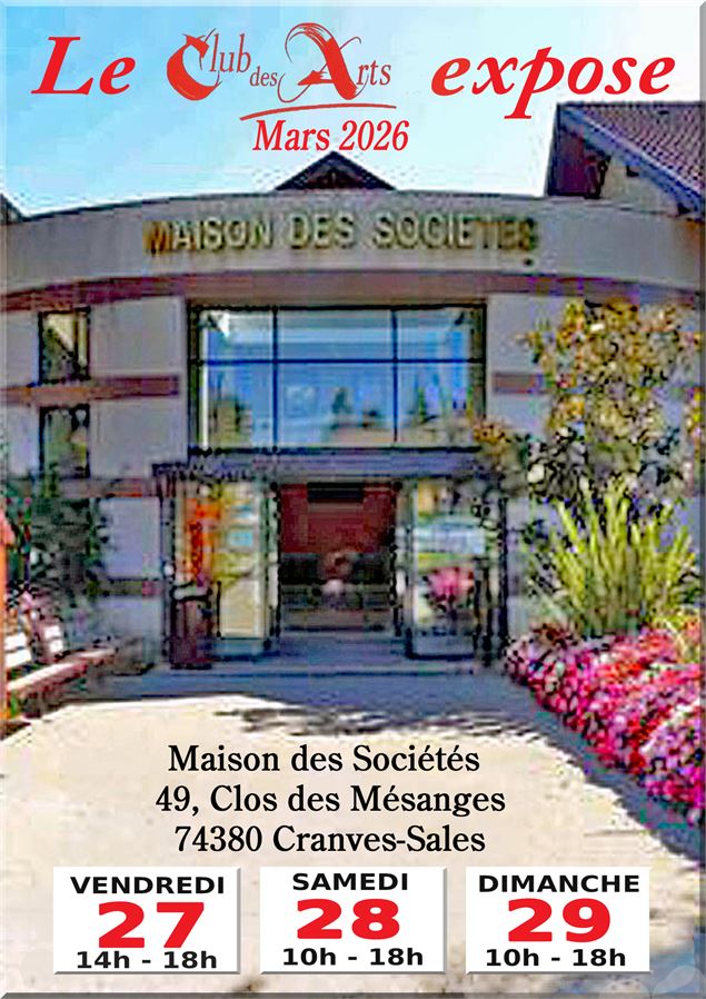 Le Club des Arts expose - André Garçon