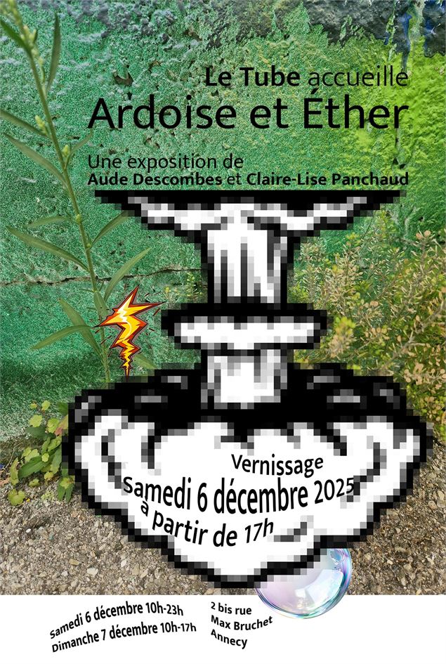 Exposition : Ardoise et Éther_Annecy - Descombes Jean Claude