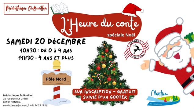 Affiche animation - Médiathèque DuBouillon