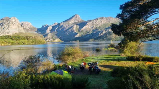 Photo de voyage à vélo - Association Du vent dans les rayons
