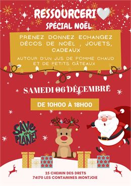 Journée spéciale Noël à la Ressourcerie_Les Contamines-Montjoie