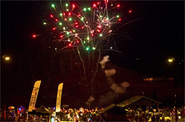 Le feu d'artifice du 31