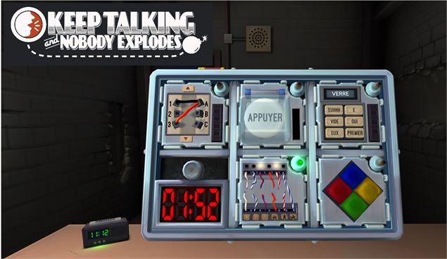Keep talking and nobody explodes - Steel Crate Games