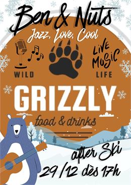 After-ski : concert Ben et nuts au Grizzly_Les Carroz-d'Arâches