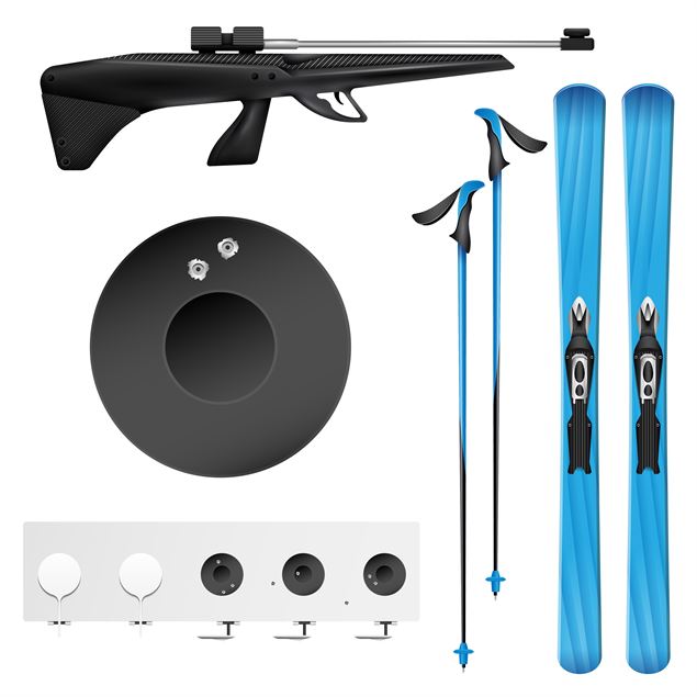 Tir carabine laser - freepik