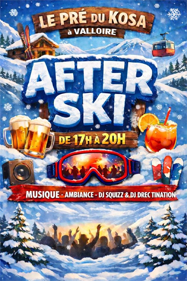 After Ski au Pré du Kosa_Valloire - Pré du kosa