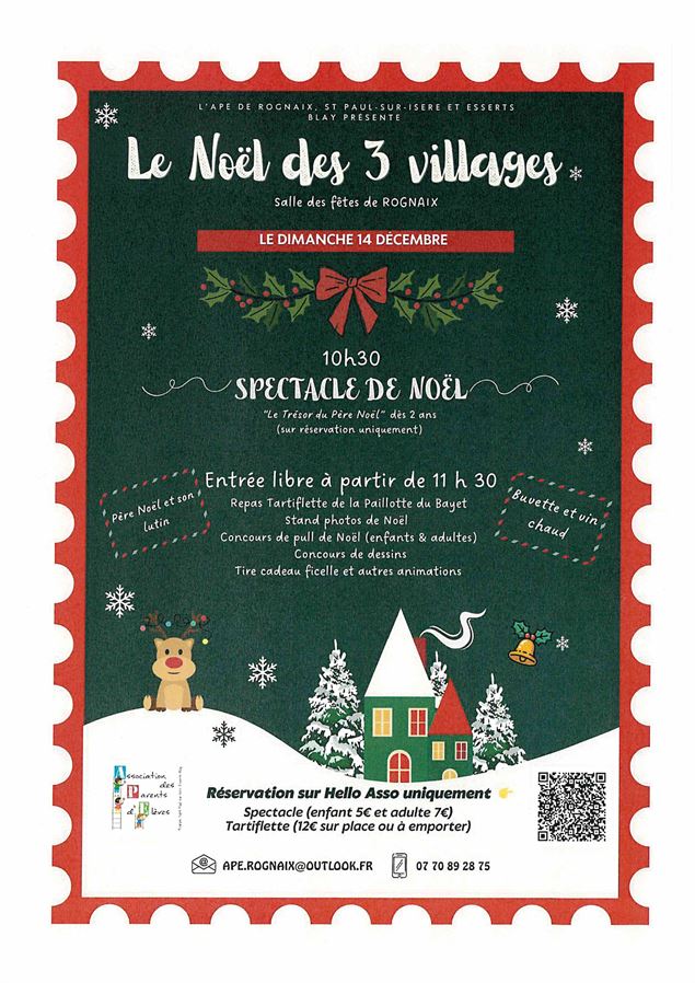 Le Noël des 3 villages_Rognaix