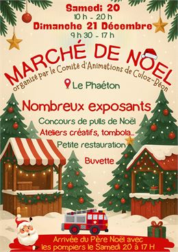 Marché de Noël de Culoz-Béon - Comité d'Animations de Culoz-Béon
