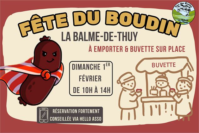 Fête du boudin_La Balme-de-Thuy - Sou des écoles