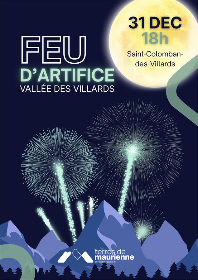 Feu d'artifice_Saint-Colomban-des-Villards