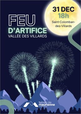 Feu d'artifice_Saint-Colomban-des-Villards
