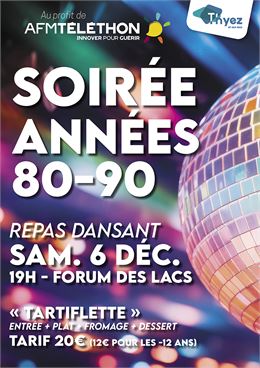 Repas Téléthon - Ville de Thyez