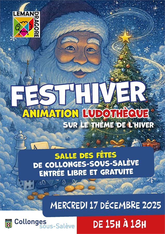 Fest'Hiver - Animation ludothèque - Mairie de Collonges-sous-salève
