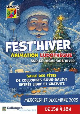 Fest'Hiver - Animation ludothèque - Mairie de Collonges-sous-salève