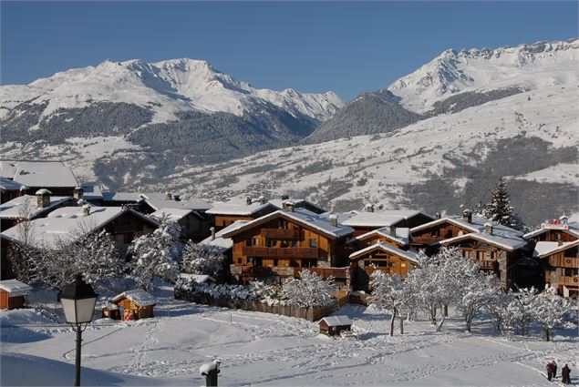 Vue générale de la station - OT Montchavin les Coches