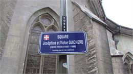 plaque à Chambéry - Ville d'Art et d'Histoire