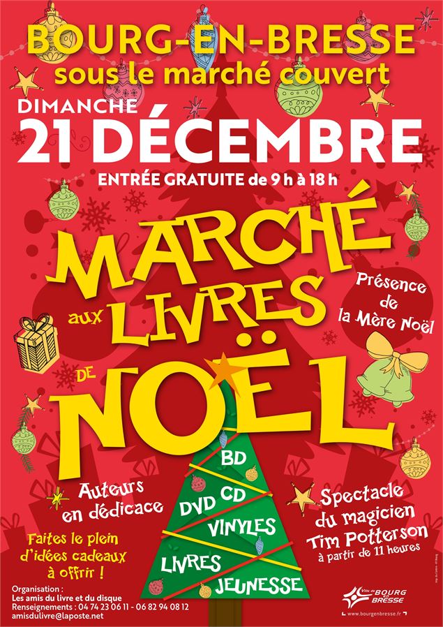 Marché aux Livres de Noël - imprimerie du Centre