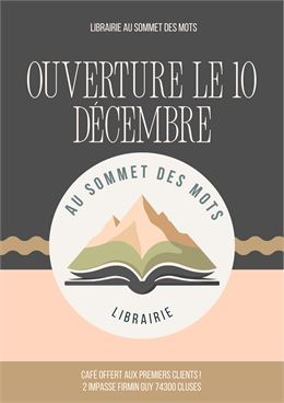 Ouverture librairie Au sommet des mots - Emilie