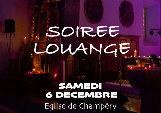 Soirée de louange | Apéritif & Concert_Champéry