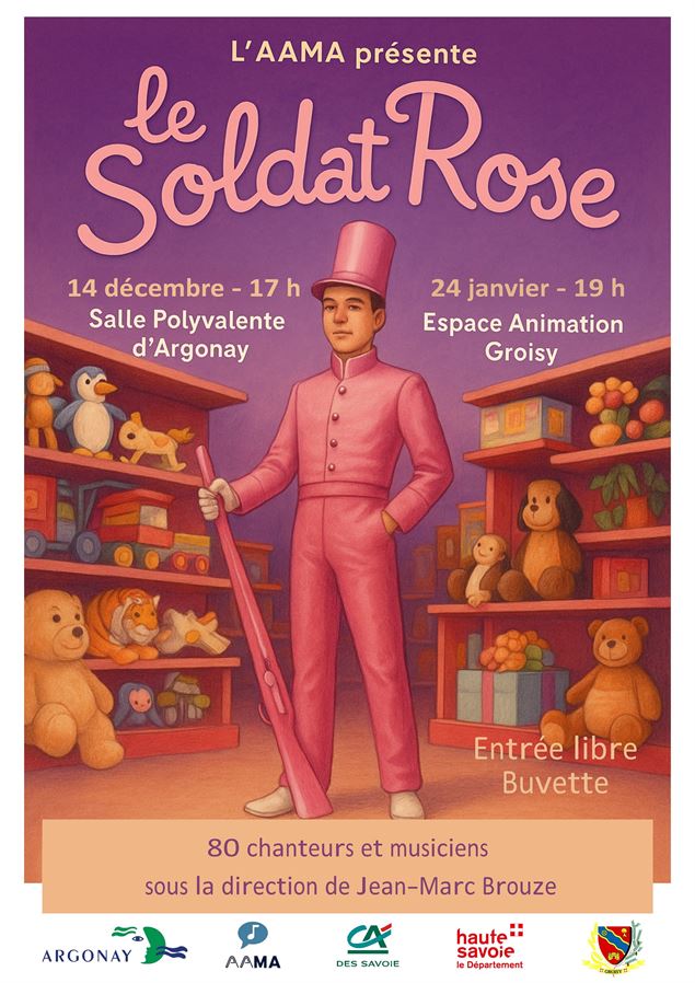 Spectacle : Le soldat rose_Groisy - AAMA