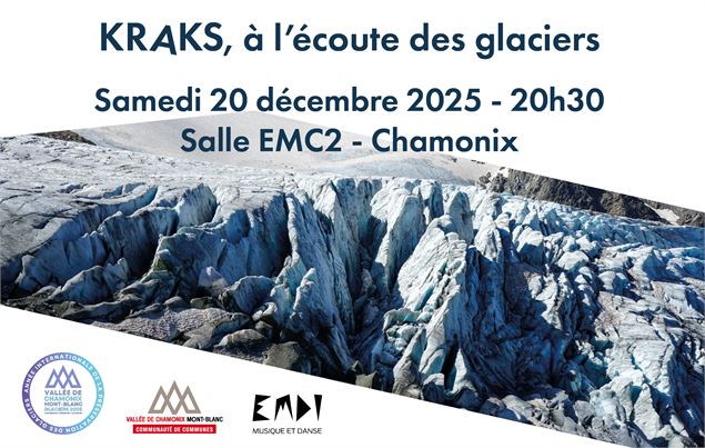 KRAKS, à l'écoute des glaciers_Chamonix-Mont-Blanc