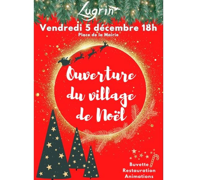 Village de Noël à Lugrin - Vivons Lugrin