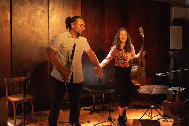 Concert du duo clarinette-guitare Por Você_Courchevel