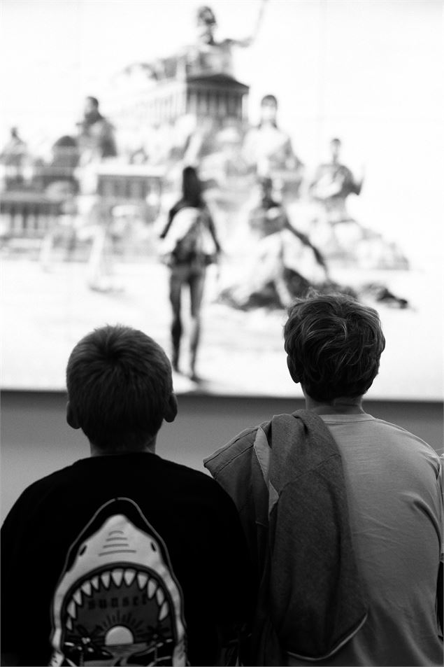 Projection de film pour les enfants_Courchevel - Vadim Molin