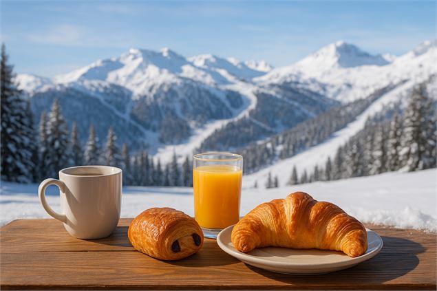 Petit déjeuner givré_Châtel - ChatGPT