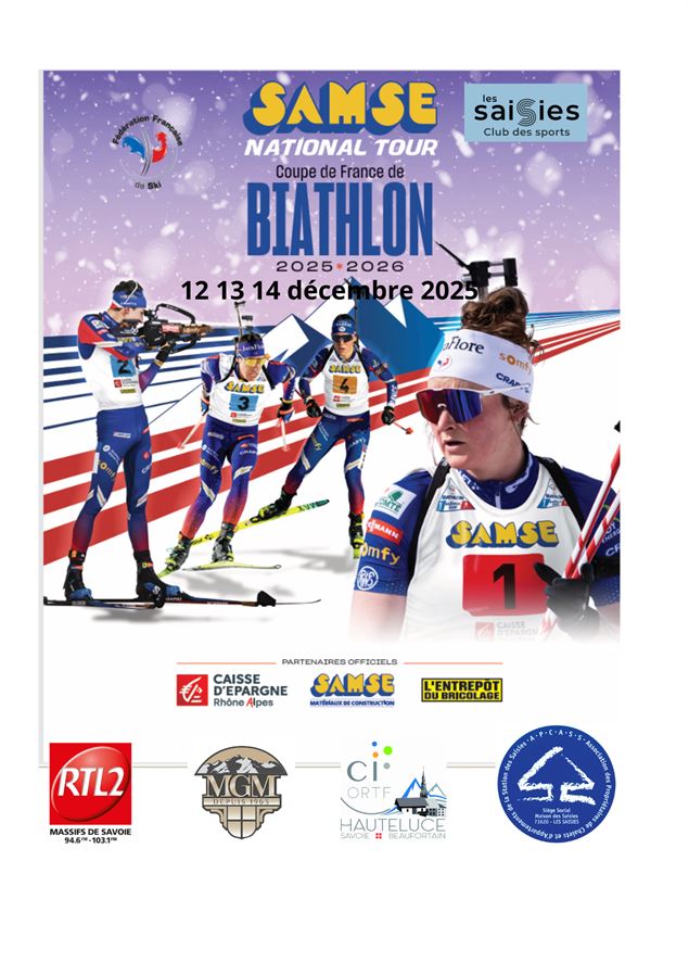 SAMSE National Tour biathlon_Les Saisies