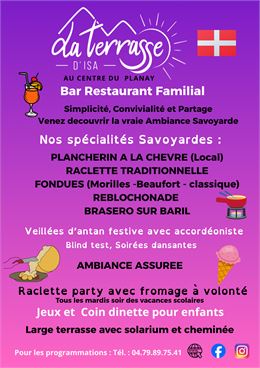 Affiche de la Terrasse d'Isa